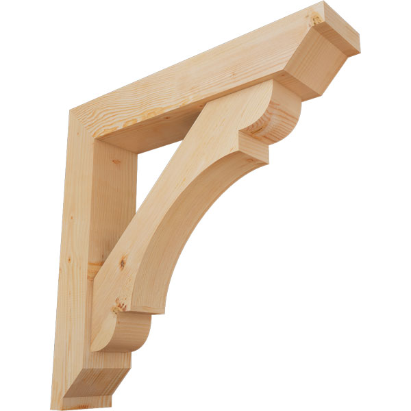 Ekena Millwork BKT0806X38X38OLY10SDF
