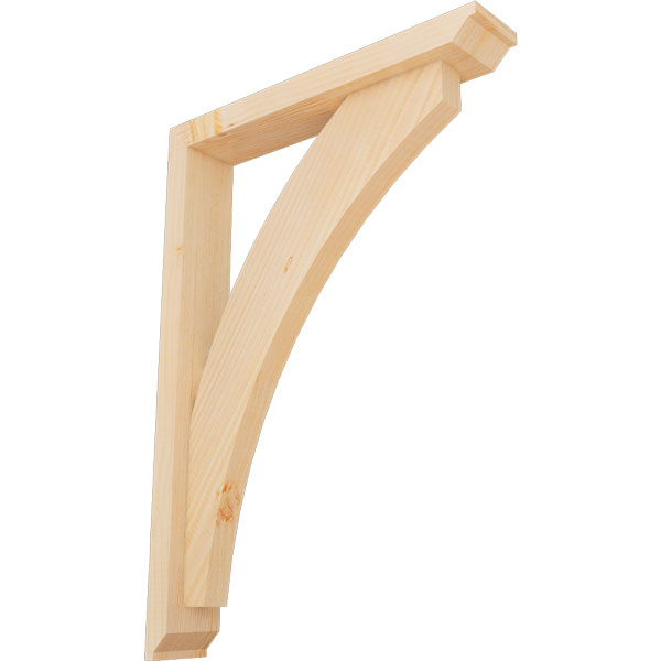 Ekena Millwork BKT0402X20X28THR10SDF
