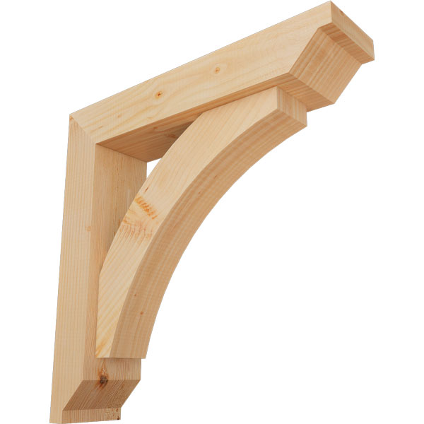 Ekena Millwork BKT0604X24X24THR10SDF