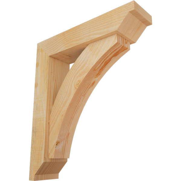 Ekena Millwork BKT0604X24X28THR10RDF