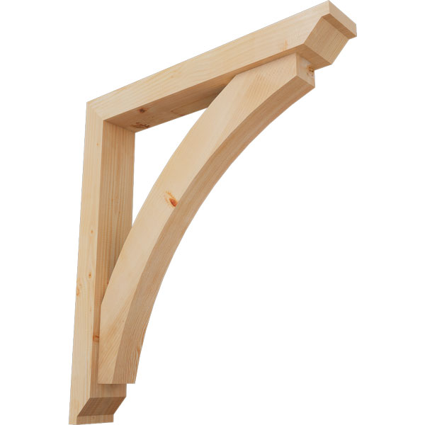 Ekena Millwork BKT0604X36X40THR10SDF