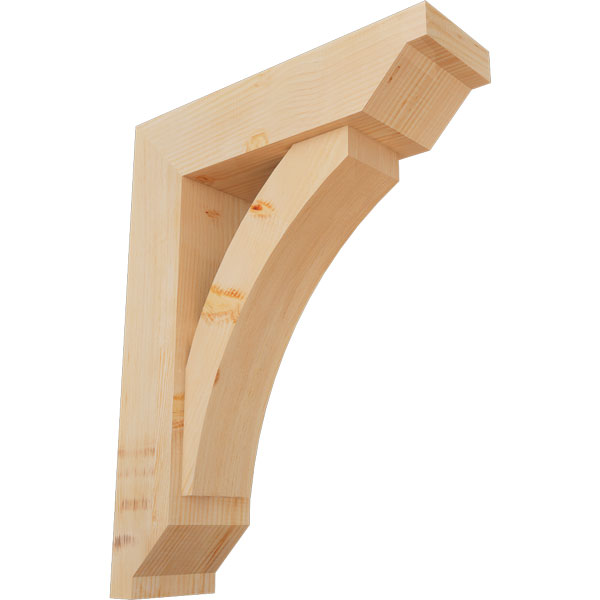Ekena Millwork BKT0806X26X34THR10SDF