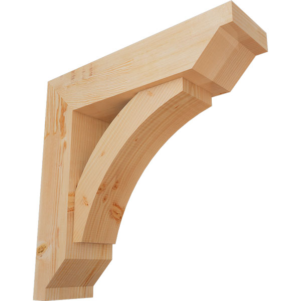 Ekena Millwork BKT0806X28X28THR10SDF