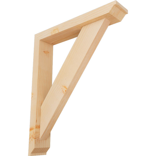 Ekena Millwork BKT0402X18X22TRA10SDF