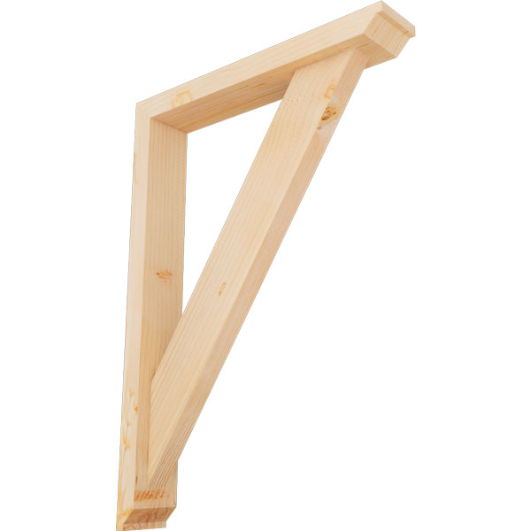 Ekena Millwork BKT0402X20X28TRA10SDF