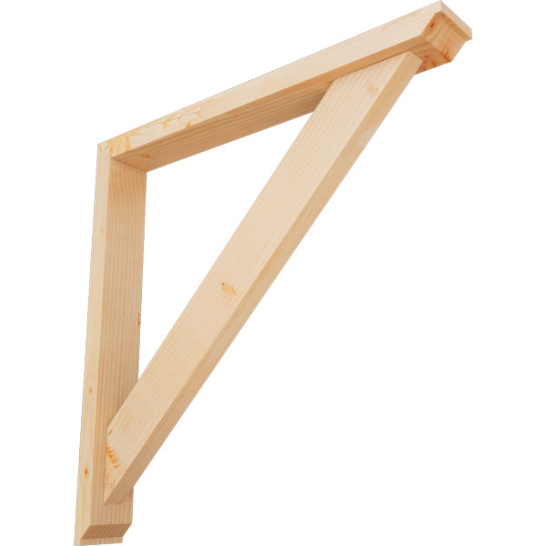 Ekena Millwork BKT0402X28X28TRA10SDF