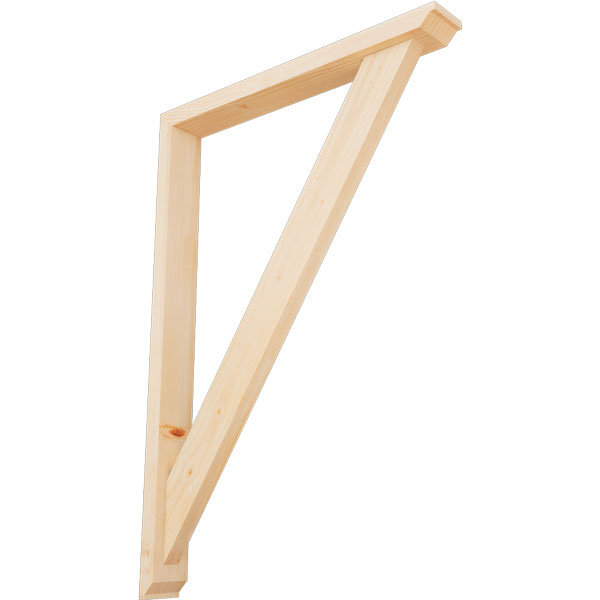 Ekena Millwork BKT0402X28X40TRA10SDF