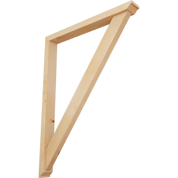 Ekena Millwork BKT0402X36X48TRA10RDF