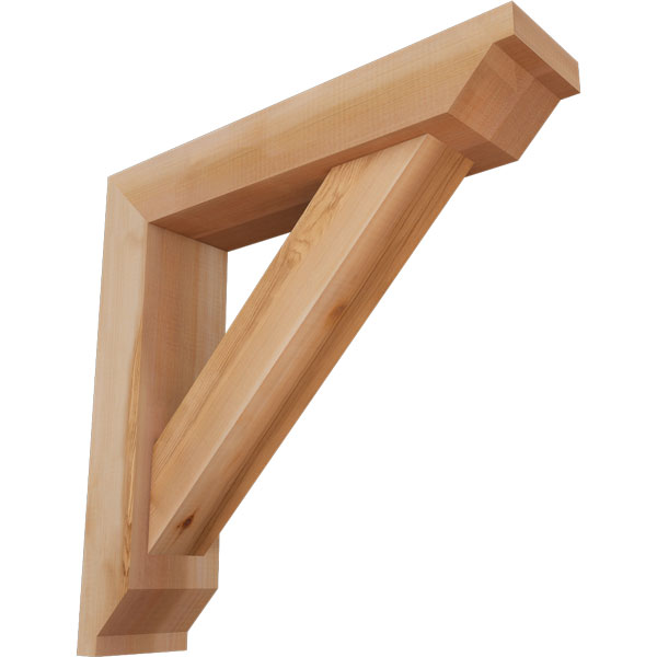 Ekena Millwork BKT0604X24X24TRA10SWR