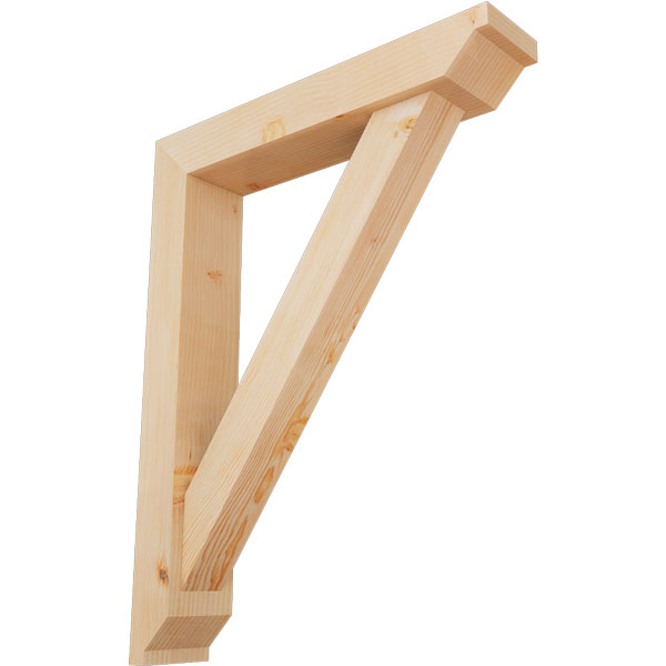 Ekena Millwork BKT0604X28X36TRA10SDF