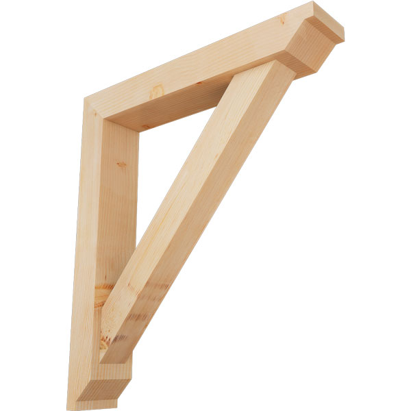 Ekena Millwork BKT0604X30X34TRA10SDF