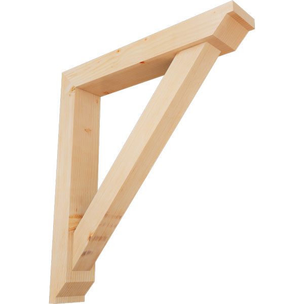 Ekena Millwork BKT0604X32X36TRA10SDF