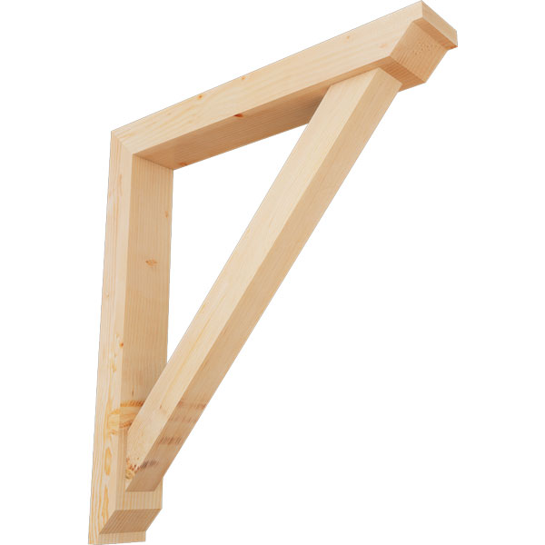 Ekena Millwork BKT0604X36X40TRA10SDF