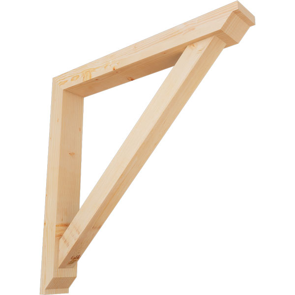 Ekena Millwork BKT0604X42X42TRA10SDF