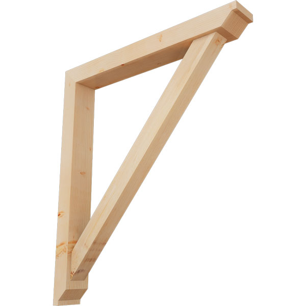 Ekena Millwork BKT0604X42X48TRA10SDF