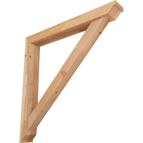 Ekena Millwork BKT0604X44X44TRA10SWR
