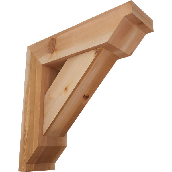 Ekena Millwork BKT0806X26X26TRA10SWR