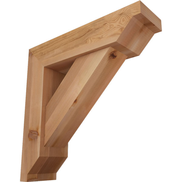 Ekena Millwork BKT0806X28X28TRA10SWR