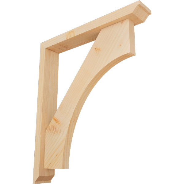 Ekena Millwork BKT0402X22X26WTL10SDF