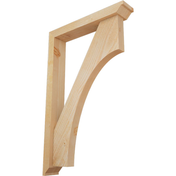 Ekena Millwork BKT0402X22X34WTL10RDF