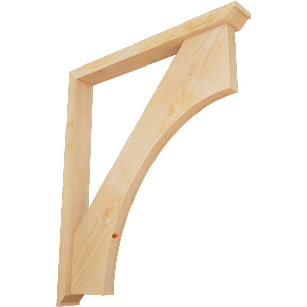 Ekena Millwork BKT0402X34X40WTL10RDF