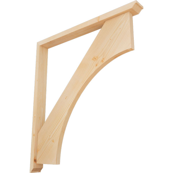 Ekena Millwork BKT0402X36X40WTL10SDF