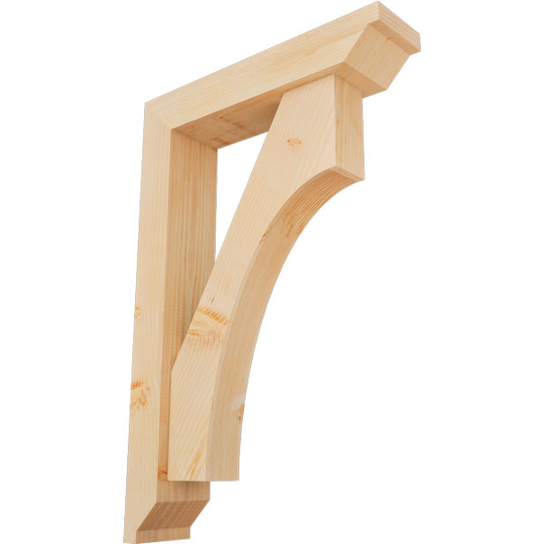 Ekena Millwork BKT0604X24X36WTL10SDF