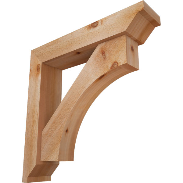 Ekena Millwork BKT0604X28X28WTL10RWR