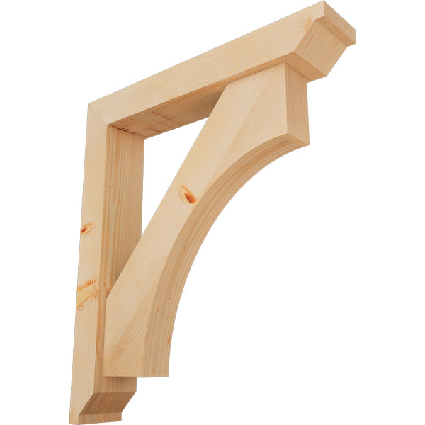 Ekena Millwork BKT0604X30X34WTL10SDF