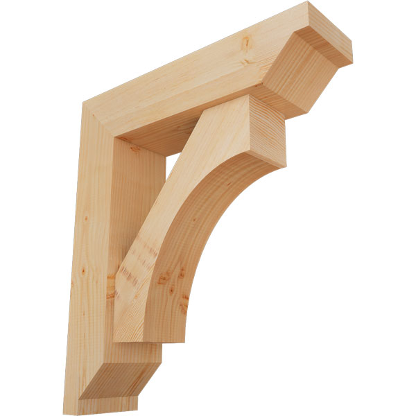 Ekena Millwork BKT0806X28X32WTL10SDF