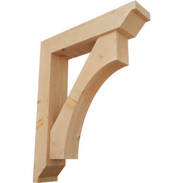 Ekena Millwork BKT0806X36X44WTL10SDF