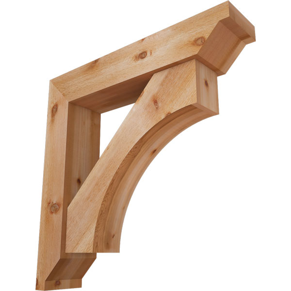 Ekena Millwork BKT0806X38X38WTL10RWR