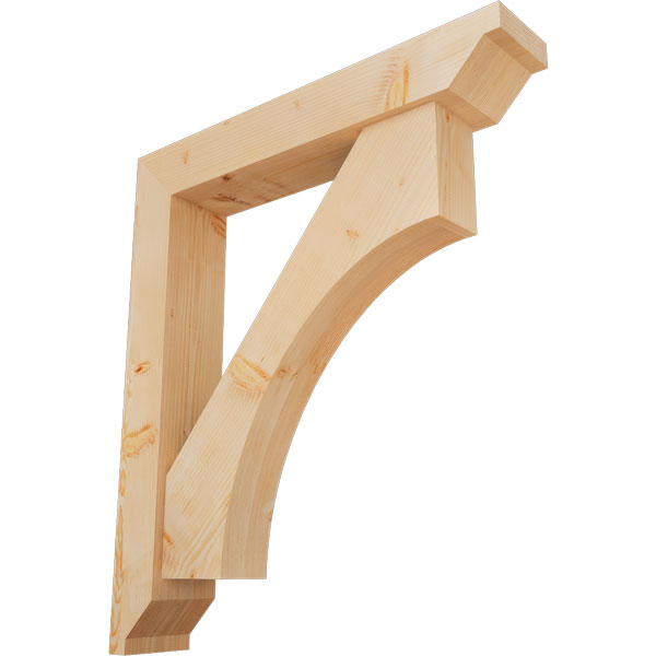 Ekena Millwork BKT0806X42X48WTL10SDF