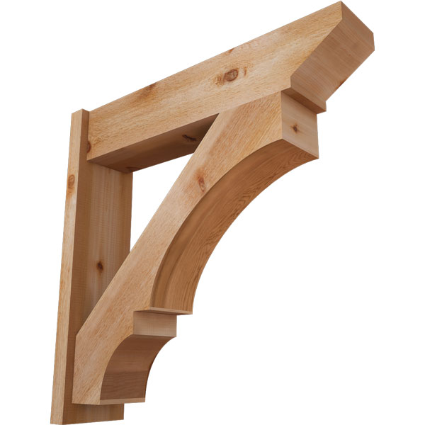 Ekena Millwork OUT08X34X34BOA07RWR
