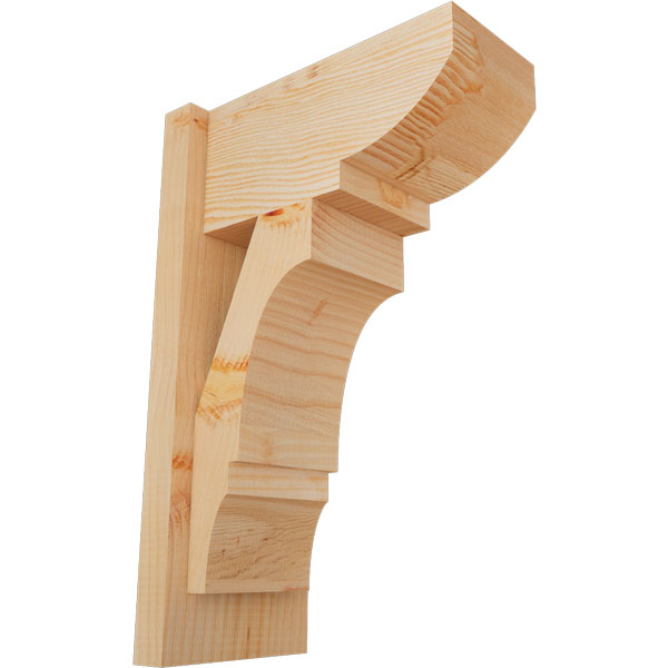 Ekena Millwork OUT08X14X22BOA09SDF