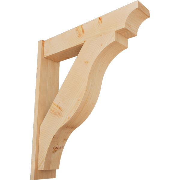 Ekena Millwork OUT08X34X40FST08SDF