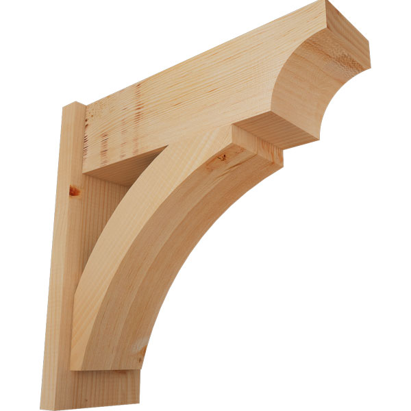 Ekena Millwork OUT08X22X22THR08SDF