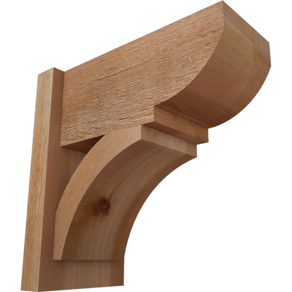 Ekena Millwork OUT08X16X16THR09RWR