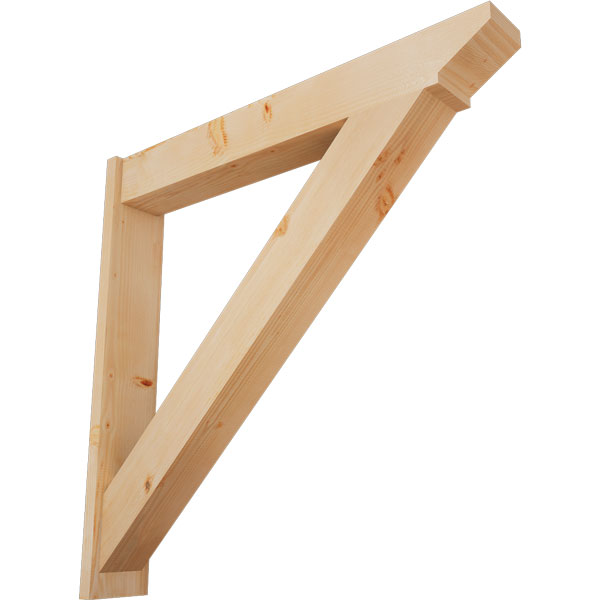 Ekena Millwork OUT08X48X48TRA07SDF