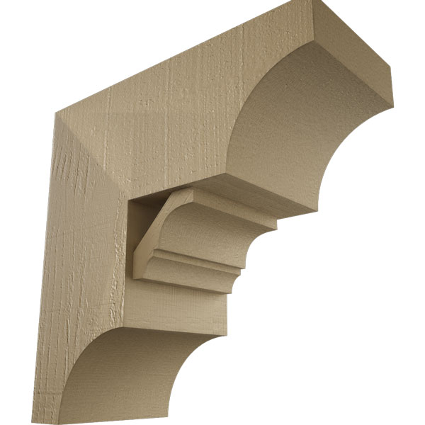 Ekena Millwork BKTUR0806X18X18BOA08RCPR