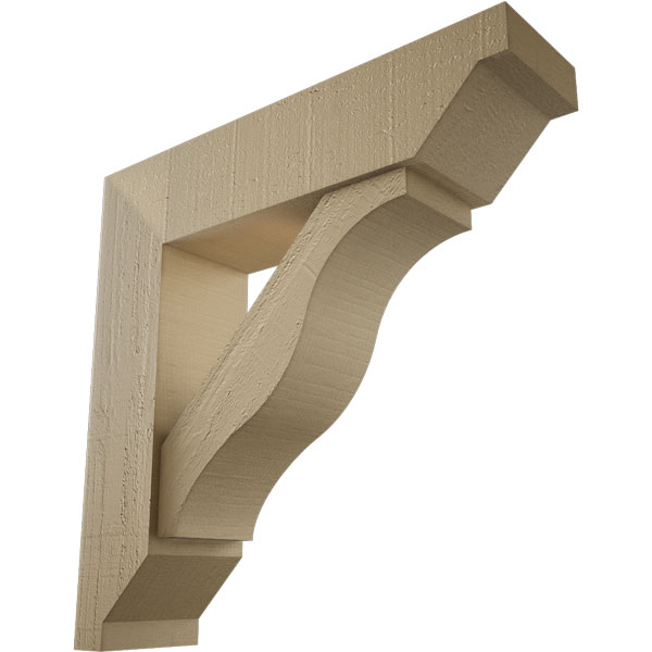 Ekena Millwork BKTUR0604X24X24FST10RCPR