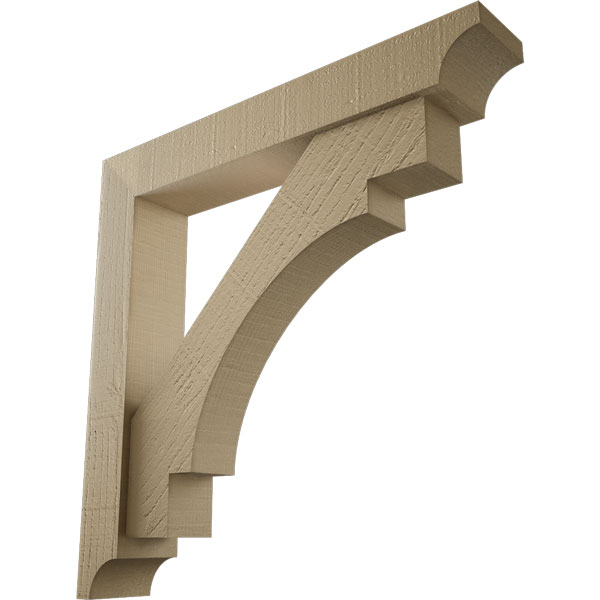 Ekena Millwork BKTUR0402X24X24MRC08RCPR