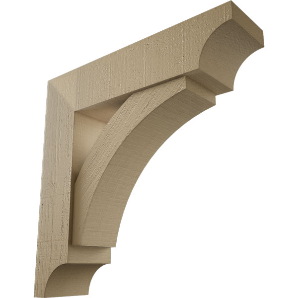 Ekena Millwork BKTUR0604X24X24THR08RCPR