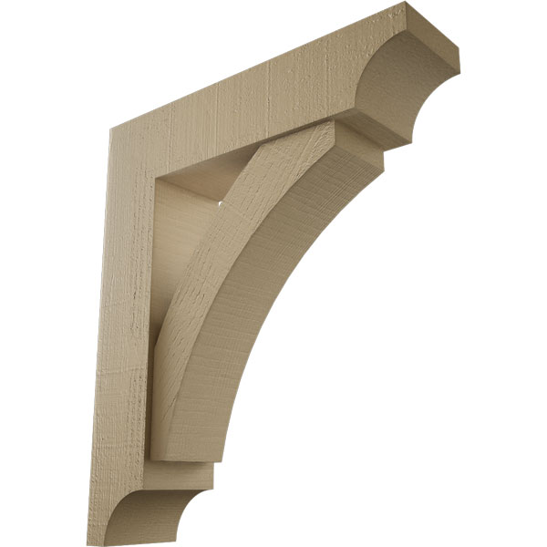 Ekena Millwork BKTUR0604X24X28THR08RCPR