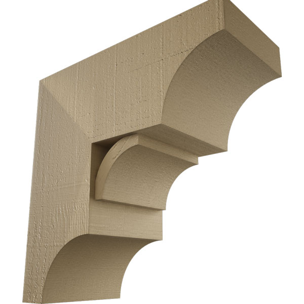 Ekena Millwork BKTUR0806X18X18THR08RCPR