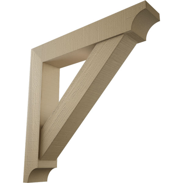 Ekena Millwork BKTUR0604X34X34TRA08RCPR