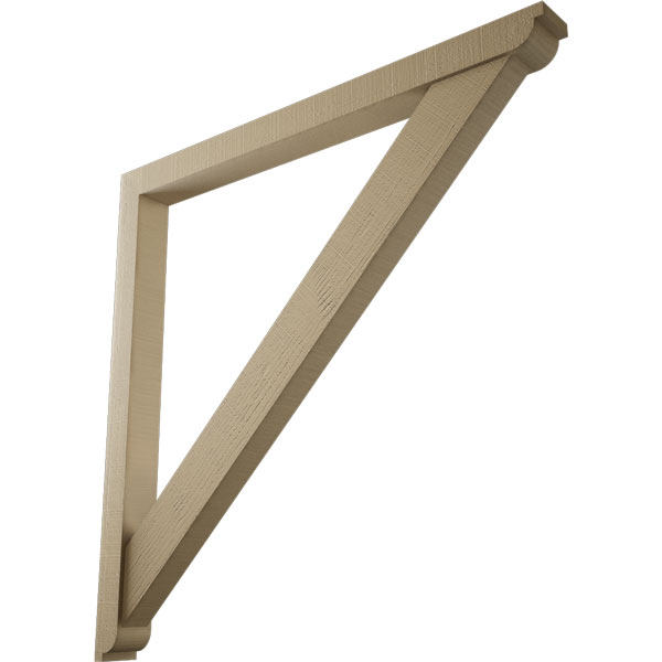 Ekena Millwork BKTUR0402X48X48TRA02RCPR