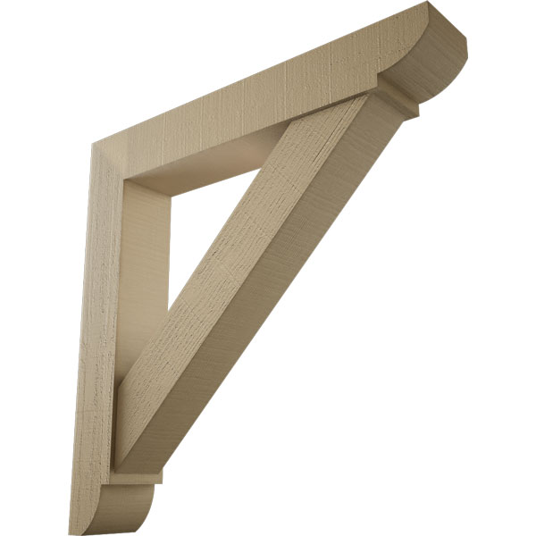 Ekena Millwork BKTUR0604X36X36TRA09RCPR