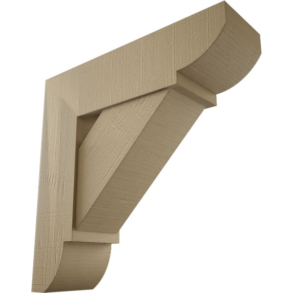 Ekena Millwork BKTUR0806X28X28TRA09RCPR