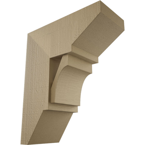 Ekena Millwork BKTUR0806X18X22WTL07RCPR